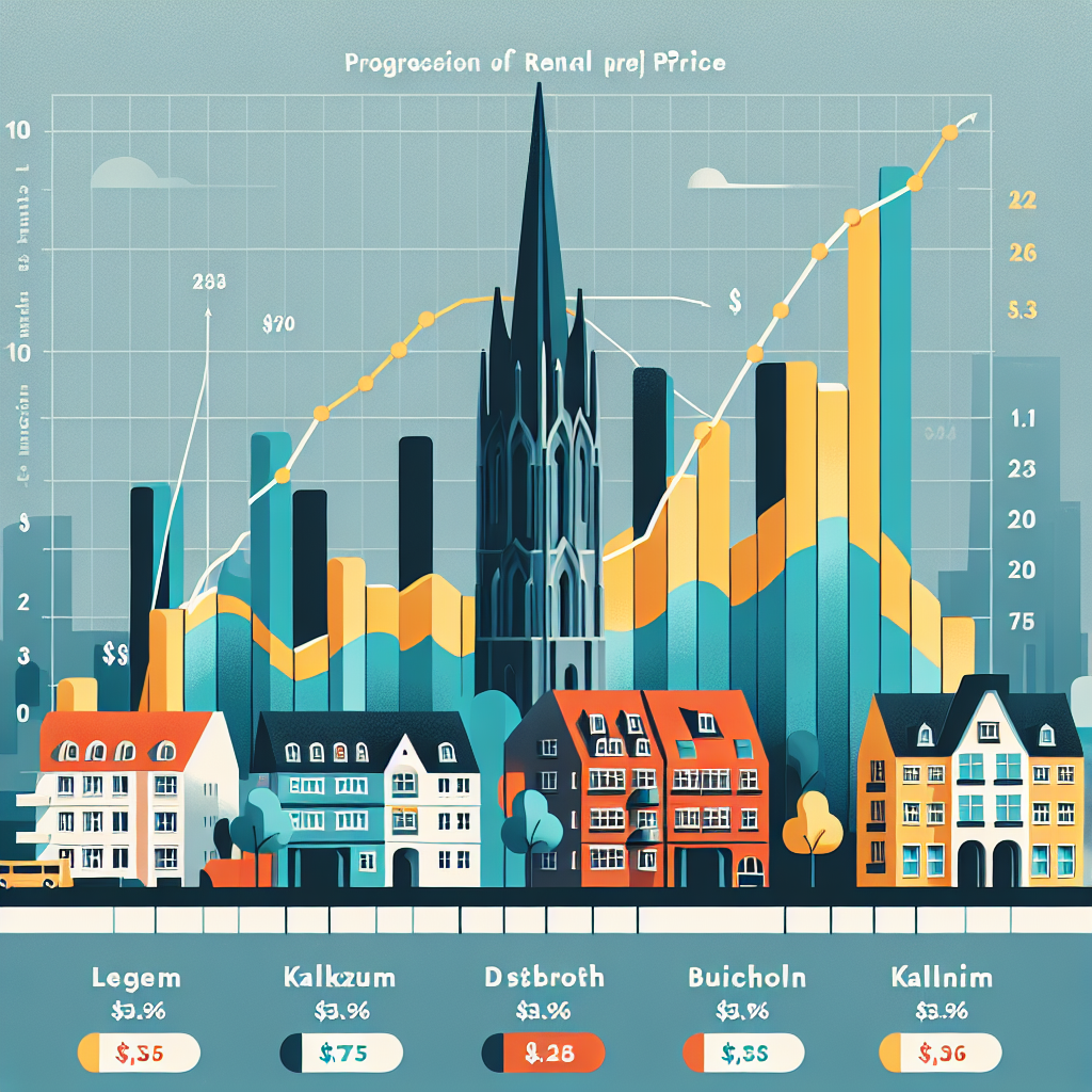 Mietpreisentwicklung in Düsseldorf Kalkum vs. andere Stadtteile